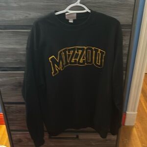 Black Mizzou (Champion) Sweatshirt